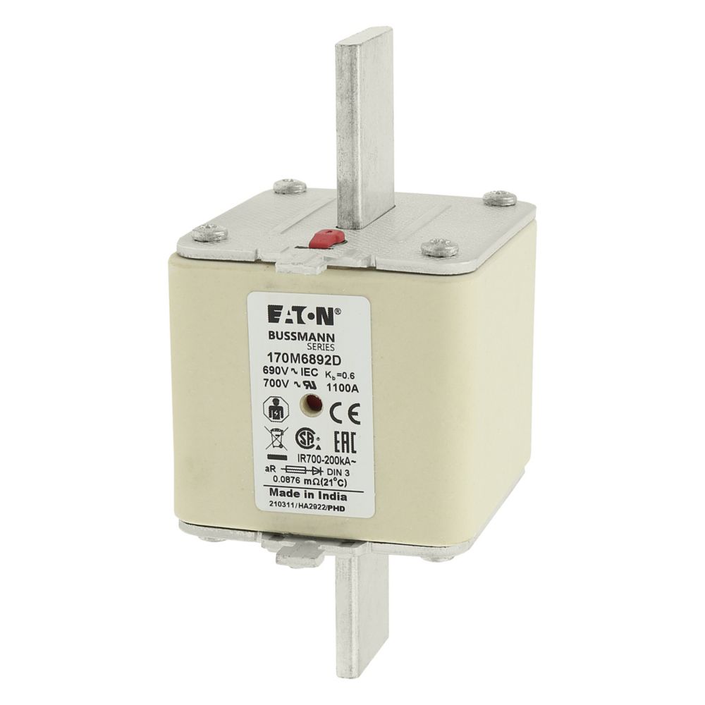 Eaton High speed Square Body Fuses 170M6892D