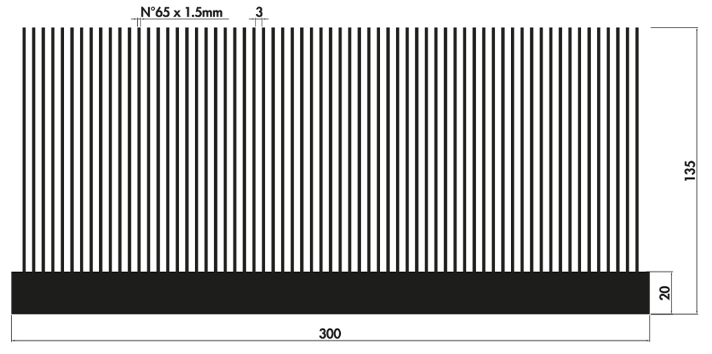 Profilmecc PM300 135 Product Drawing