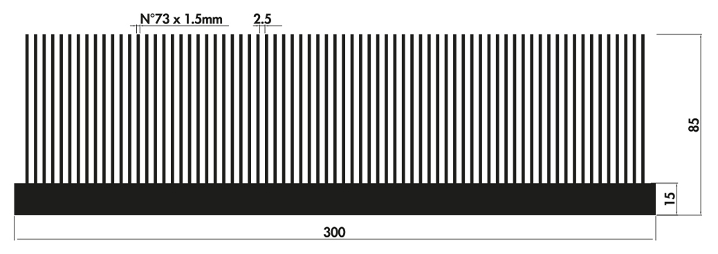 Profilmecc PM300 85 Product Drawing