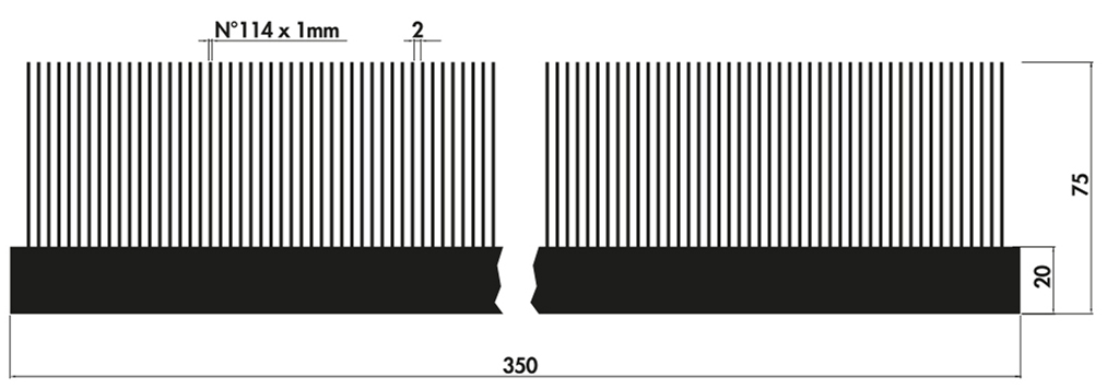 Profilmecc PM350 75 Product Drawing