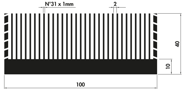 Profilmeccplus PM Plus 100 40 Product Drawing