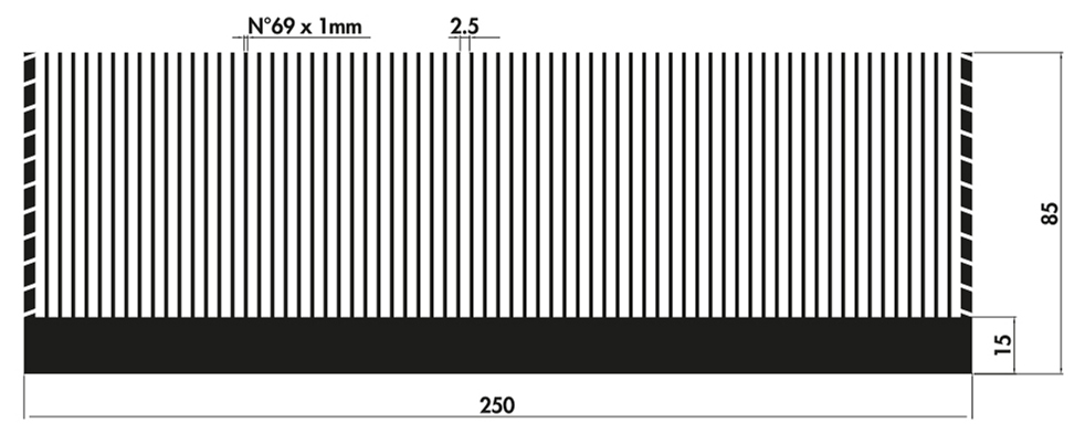 Profilmeccplus PM Plus 250 85 Product Drawing