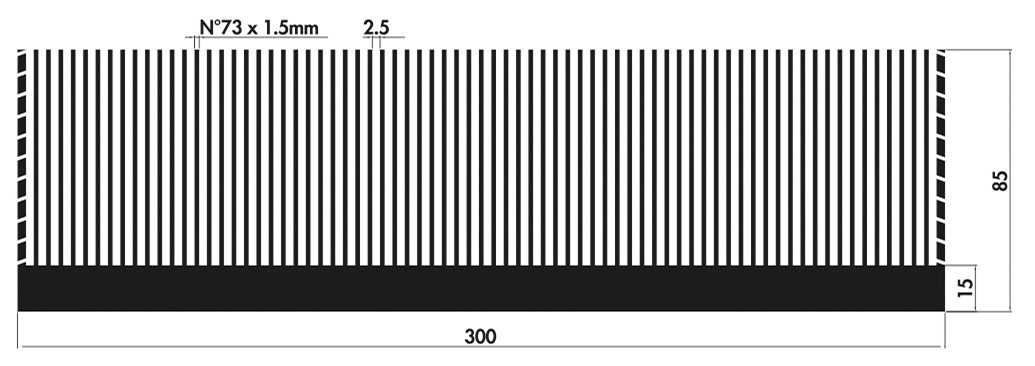 Profilmeccplus PM Plus 300 85 Product Drawing