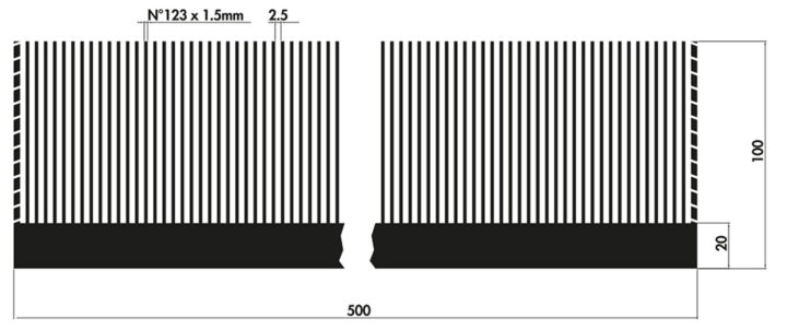 Profilmeccplus PM Plus 500 100 Product Drawing