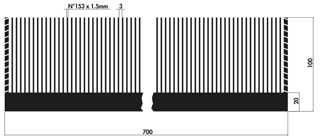 Profilmeccplus PM Plus 700 100 Product Drawing